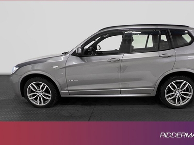 BMW X3xDrive20d M-Sport Pano Skinn Drag Navi 2017, SUV