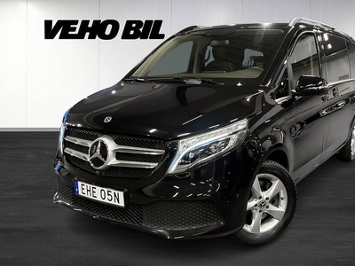 Mercedes V250Benz V 250d 4MATIC Värmare AppleCarplay 360Kamera Drag 2021, Minibuss