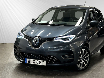 Renault ZoeR135 PhII 52 kWh Intens batteriköp CCS LADDARE 2020, Halvkombi