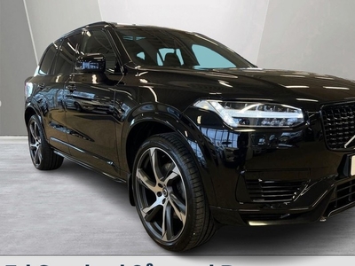 Volvo XC90T8 AWD Recharge R-Design 7-säten, Loungepaket, Ljuspaket, Dragkrok Halvautomatisk, Panoramaglasstak, Parkeringskamera 360, Navig 2021, SUV