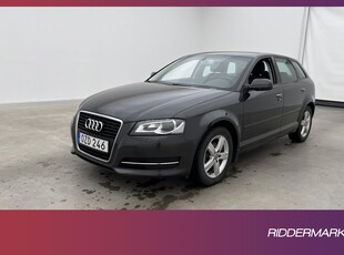 Audi A3 SB 1.6 TDI 105hk Farthållare 0,42L/mil 1155kr Skatt