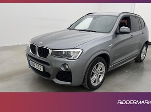 BMW X3 xDrive20d M Sport Pano HiFi Kamera Navi Skinn Drag