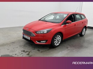 Ford Focus Kombi 1.0 EcoBoost 125hk Titanium Sensorer Drag