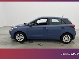 Hyundai i20 1.2 84hk Comfort M&K-Värmare Rattvärme 0.48L/Mil