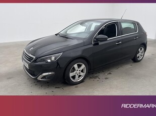 Peugeot 308 BlueHDI 120hk Allure Sensorer Farthållare Drag