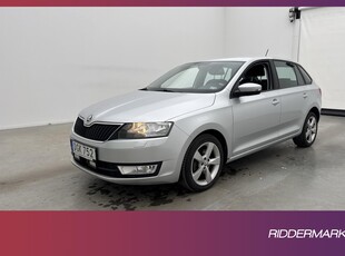 Skoda Rapid Spaceback TSI 110hk Style Sensorer Farthållare