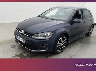 Volkswagen Golf 1.4 TSI 140hk P-Värmare Kamera Adp-Fart Drag