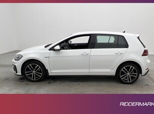 Volkswagen Golf GTE 204hk Cockpit Sensorer CarPlay MOMS