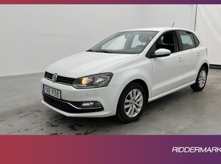 Volkswagen Polo 1.2 TSI 90hk Bluetooth Låg-skatt 0,47l/Mil