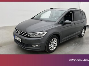 Volkswagen Touran TSI 110hk 7-Sits Kamera Adaptiv-Fart Drag