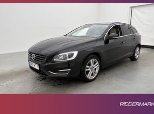 Volvo V60 Polestar D5 233hk VOC H/K Taklucka Skinn Navi Drag