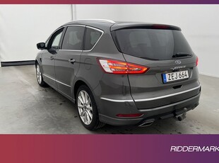 Ford S-Max 2.0 TDCi AWD 180hk Vignale 7-sits Värm Kamera GPS