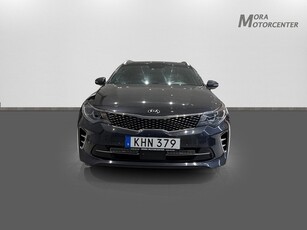 Kia Optima Sport Wagon 1.7 VGT DCT GT-Line Röd skinnklädsel