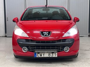 Peugeot 207 CC 1.6 VTi 120HK AUTO P-SENSOR VÄLSERVAD M-VÄRM