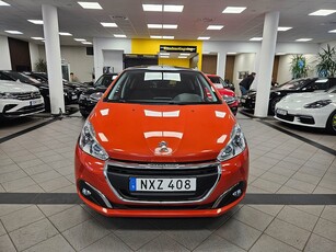 Peugeot 208 5-dörrar 1.2 VTi Navi Panorama CarPlay Euro 6