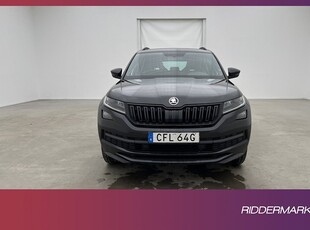 Skoda Kodiaq TDI 4x4 Sport Line Värm Canton Kamera Drag MOMS