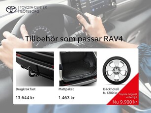 Toyota RAV4 Hybrid AWD-i ADVENTURE 2,5 AWD DRAG V-HJUL