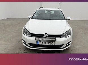 Volkswagen Golf Sportscombi TSI 105hk M&K-Värm Kamera Drag