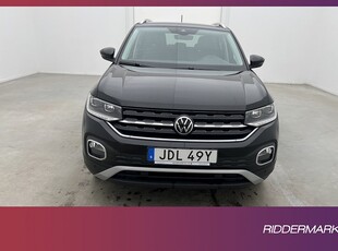 Volkswagen T-CROSS 110hk GT Sensorer Halvskinn Adaptiv-Fart