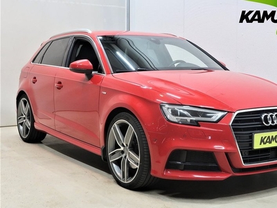 Audi A3Sportback 2.0 TDI S-line Cockpit B&O Skinn 2017, Halvkombi