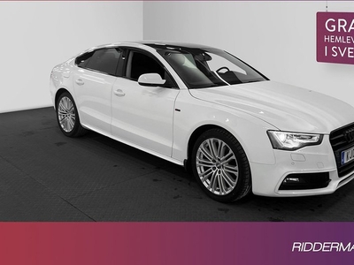 Audi A5SB 1.8 TFSI S-Line Skinn Alcantara Sensorer 2014, Sportkupé