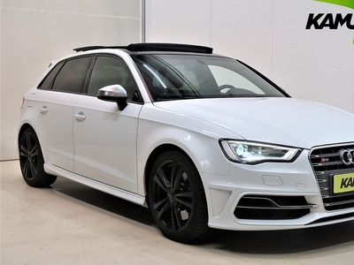 Audi S3Quattro Sportback 2.0 TFSI Panorama 2014, Halvkombi