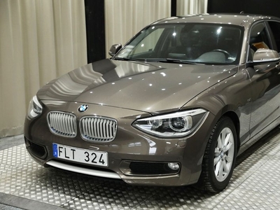 BMW 118d Urban-Line Skinn Besiktad Toppskick 2013, Halvkombi