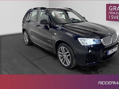 BMW X3xDrive30d M Sport Värmare P-sensorer Välservad 2016, SUV