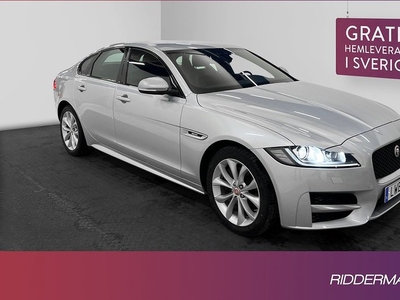 Jaguar XF20d R-Sport D-Värm Kamera Navi Carplay 2019, Sedan