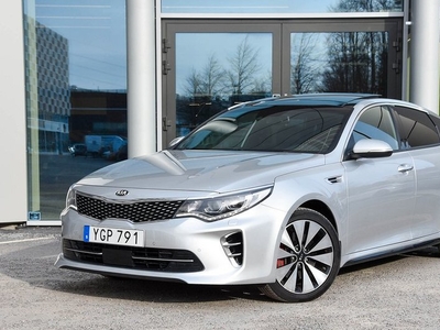 Kia OptimaGT 2.0 Turbo Pano H K Navi Läder 2017, Personbil