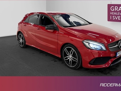 Mercedes A180Benz A 180 AMG Navi Välservad 0,55l mil 2016, Halvkombi