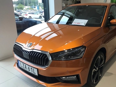 Skoda FabiaSTYLE 1.0 TSI DSG 2022, Halvkombi