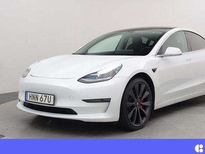 Tesla Model 3Performance AWD Autopilot Panorama V-hjul 2020, Halvkombi