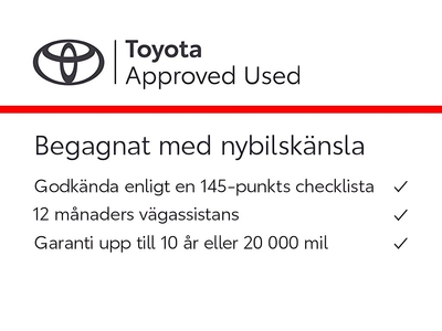 Toyota RAV4 2.5 HYBRID AWD-i ACTIVE KOMFORTPAKET VHJUL DRAG