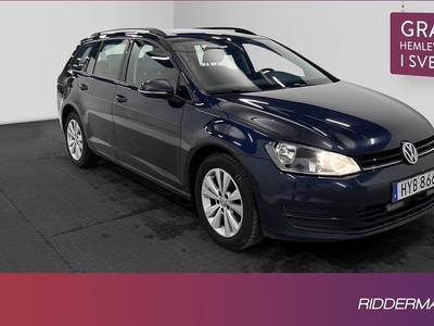 Volkswagen Golf1.2 TSI B-kamera Style Adaptiv-fart 2017, Kombi