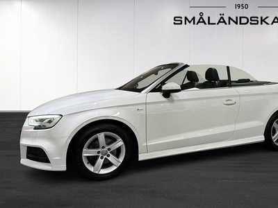 Audi A3Cabriolet 3. RÄNTE 1.4 TFSI COD S-Line 2017, Halvkombi