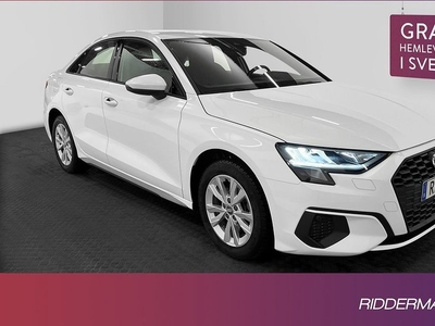 Audi A3Sedan 35 TFSI Proline Cockpit Adaptiv-Fart 0,55l mil 2021, Halvkombi