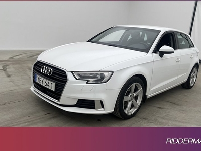 Audi A3Sportback 1.6 TDI Proline Cockpit Navi Värmare 2017, Halvkombi