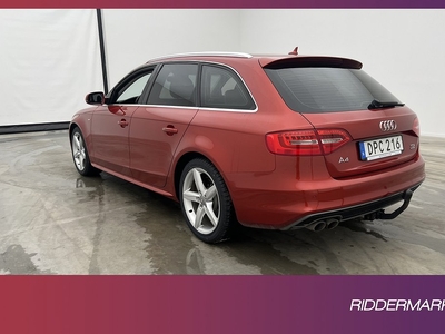 Audi A4 Avant 2.0 TDI 190hk Quattro S-Line Värmare Drag