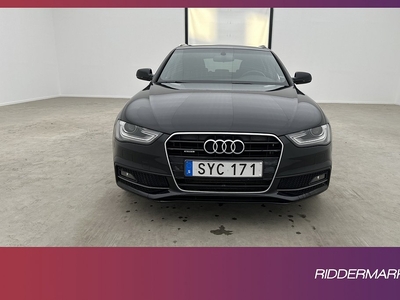 Audi A4 Quattro Avant TDI 177hk S-Line En-brukare 0,55l/mil