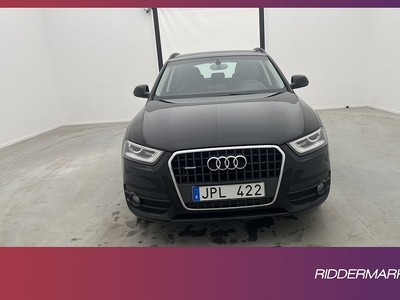 Audi Q3 Quattro 2.0 TDI 177hk Comfort Sensorer Drag Välserv