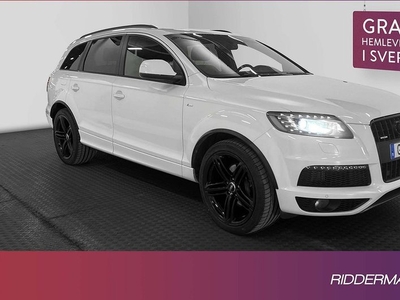 Audi Q7TDI Q S-Line 7-sits Pano Värm Luft 4-Zons Drag 2015, SUV