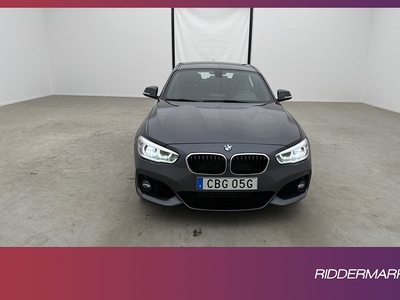 BMW 118 i 5-dörrar 136hk M Sport Skinn Sensorer Välservad