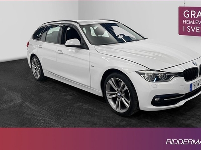 BMW 330i xDrive Touring Sport line Dragkrok Sensorer 2017, Kombi