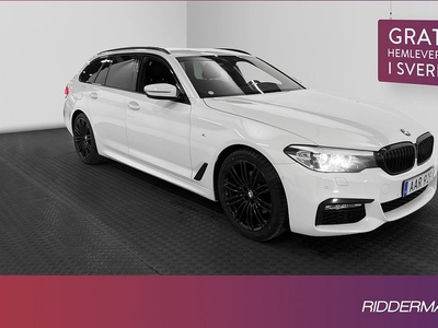 BMW 520d M Sport HiFi Kamera Navi Drag SV-Såld 2018, Kombi