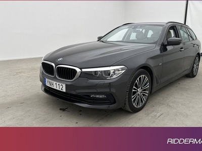 BMW 520d Touring Sport line Kamera GPS Ambient Drag Välserv 2018, Kombi