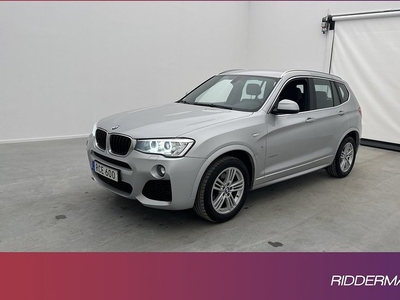 BMW X3xDrive20d M Sport HiFi Fjärr-Värmare Skinn Drag 2016, SUV