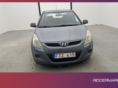 Hyundai i20 1.4 101hk ISOFIX Lågmilad 1-Brukare Välservad