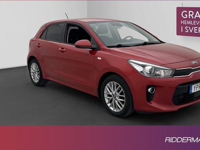 Kia Rio1.2 CVVT Advance Kamera Välservad 0,48l mil 2017, Halvkombi