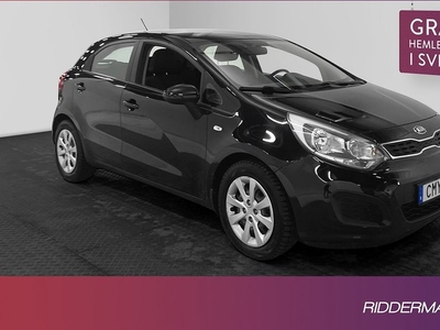 Kia Rio1.2 CVVT Advance Värmare En-brukare Välservad 2014, Halvkombi